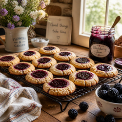 BLACKBERRY JAM COOKIES
