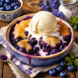 BLUEBERRY COBBLER