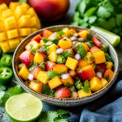 MANGO PEACH SALSA