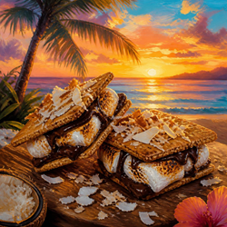 TOASTED COCONUT S'MORES