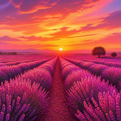 PINK LAVENDER CLOUDS